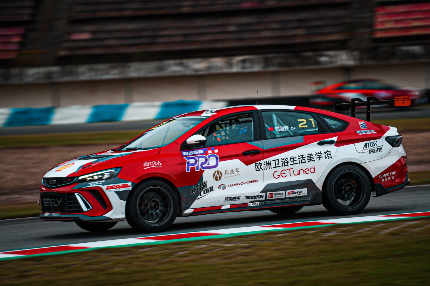 Read more about the article Teamwork Motorsport ends the year on the podium in Zhuhai