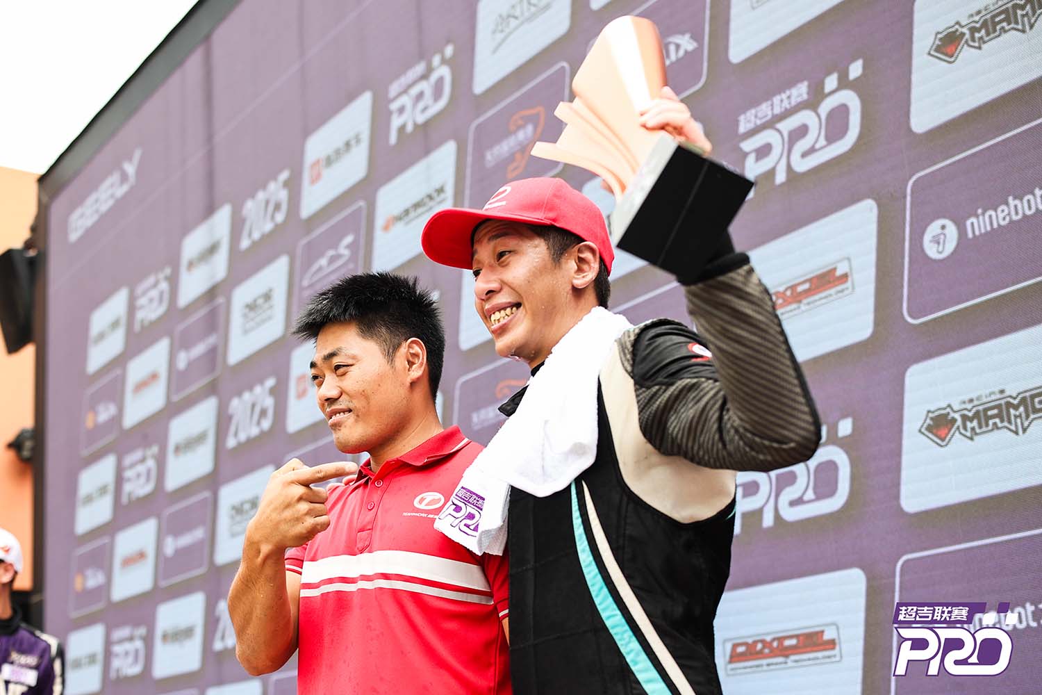 Read more about the article 登顶夺冠之路 | 捷凯车队符谷祥的2025赛季高分答卷